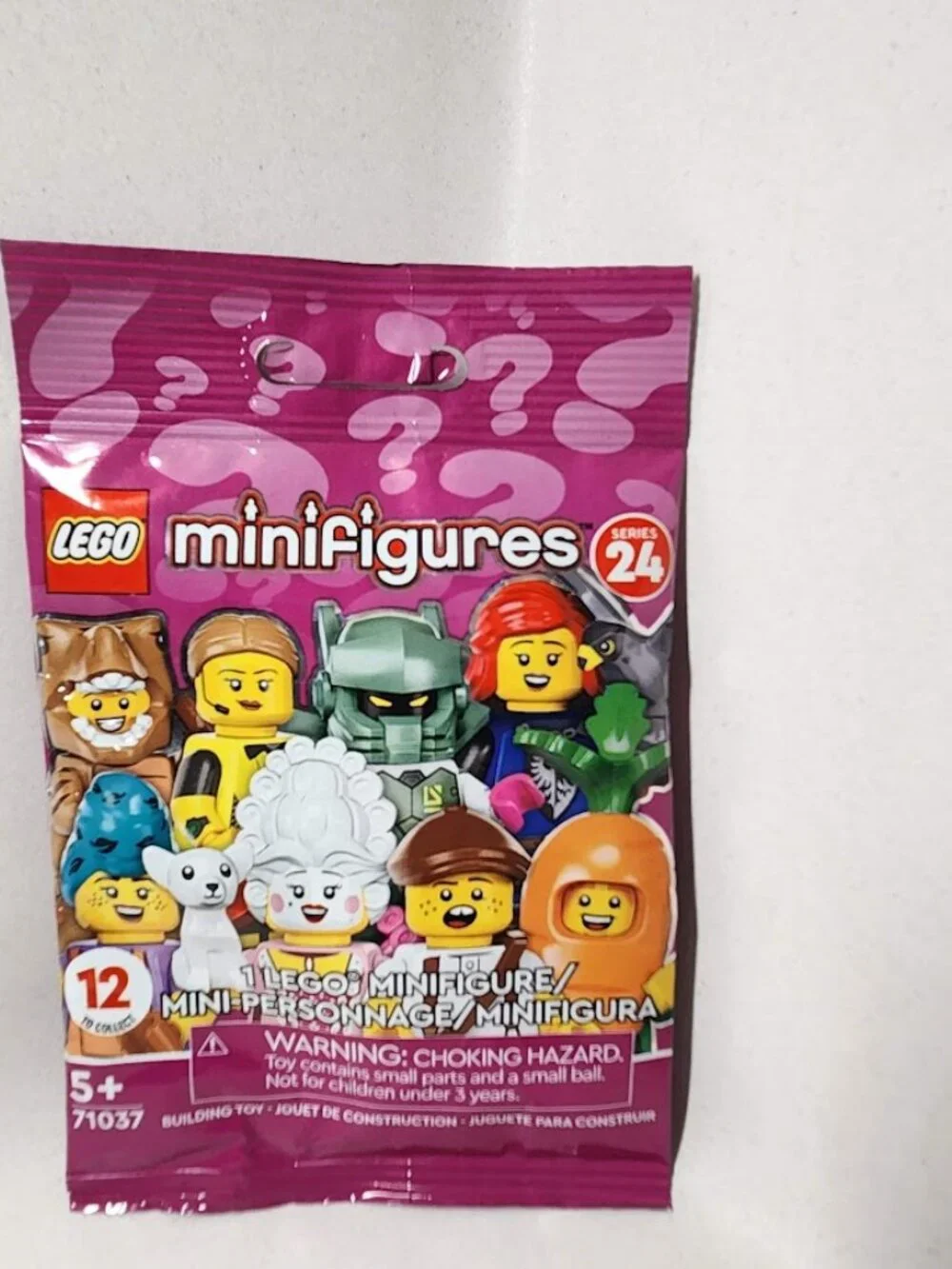 NEW SEALED Lego Series 24 Minifigure 71037 Collectible Football Referee Soccer